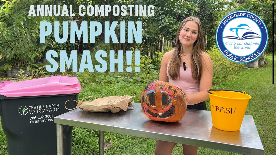 Pumpkin Smash! A Partnership with Miami-Dade County Public Schools