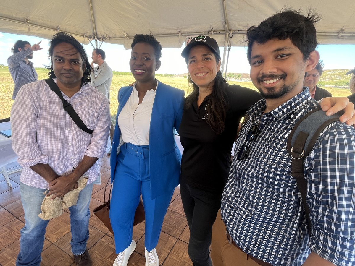 MDIA team — Riyaad Seecharan, Leigh-Ann A. Buchanan, Dr. Lanette Sobel, and Abhiram Manchi