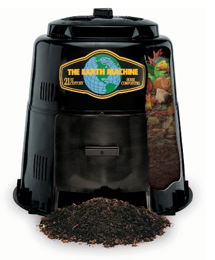 The Earth Machine home composting bin